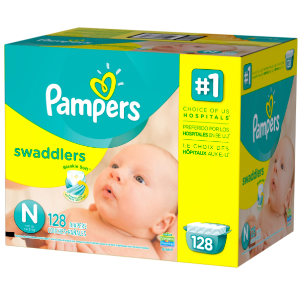 Porduct Category Pampers Swaddlers